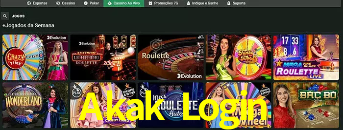 Akak Login bet